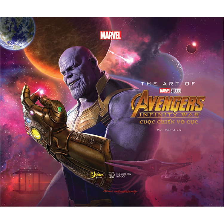 Sách The Art Of Marvel Studios Avengers Infinity War (Cuộc Chiến Vô Cực)