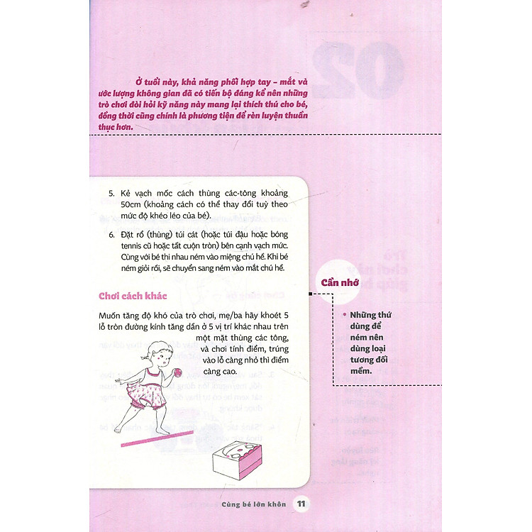 Cùng Bé Lớn Khôn - 30 Trò Chơi Dành Cho Bé Từ 24 Đến 36 Tháng Tuổi - Ảnh 4