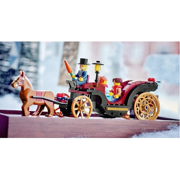 LEGO NOEL 40603 - Chuyến Đi Xe Ngựa Chính hãng Tiết kiệm - Hình ảnh 4