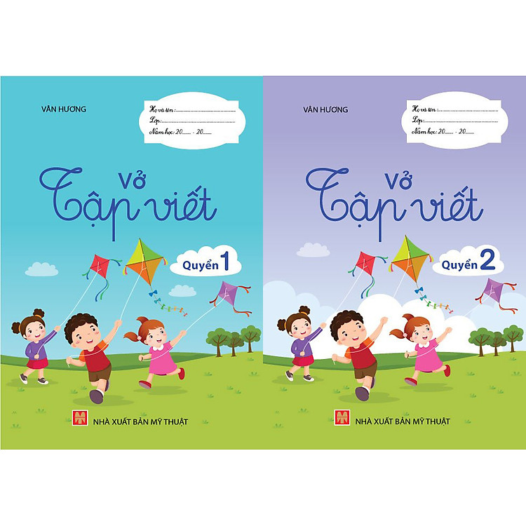 Sách - Combo 2 cuốn - Vở Tập Viết Cánh Diều - Quyển 1 & Quyển 2