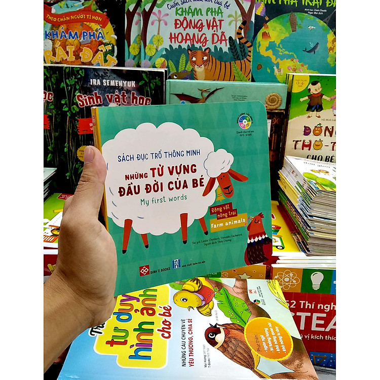 Đục Trổ Thông Minh - Những Từ Vựng Đầu Đời Của Bé - Động Vật Nông Trại - Ảnh 2