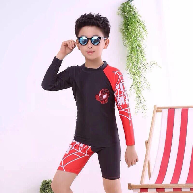Đồ bơi rời cho bé trai siêu nhân nhện