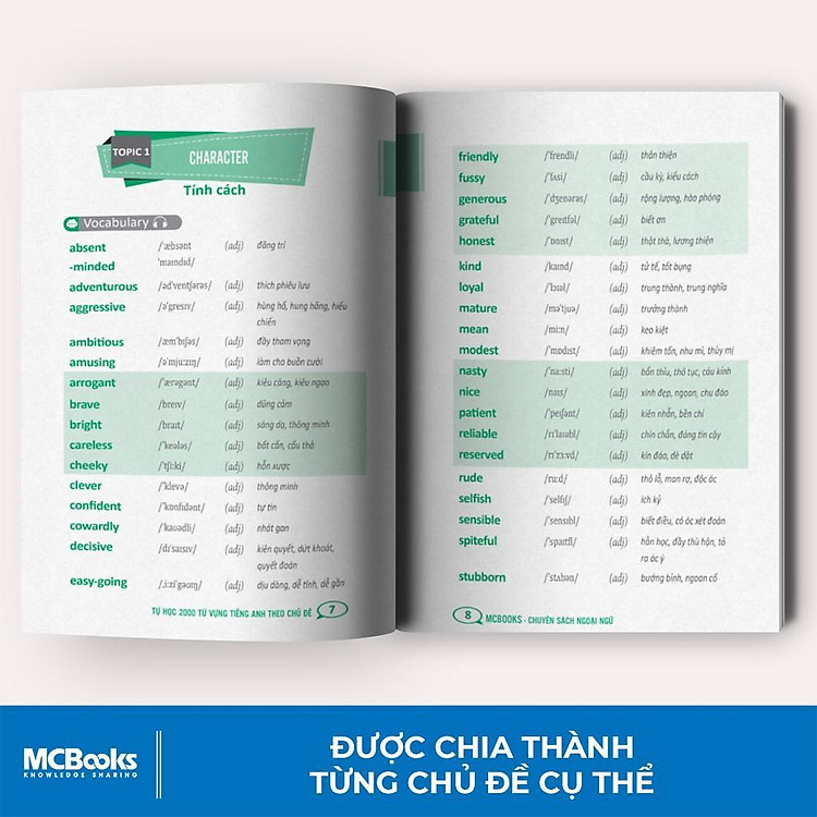 Tự Học 2000 Từ Vựng Tiếng Anh Theo Chủ Đề - Ảnh 2