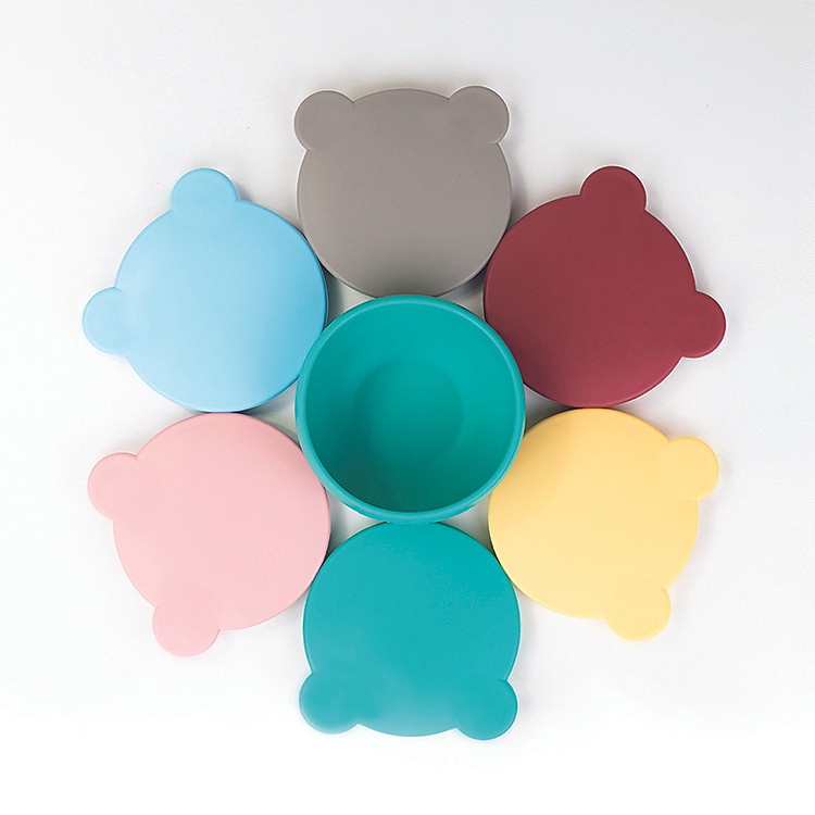 Chén ăn silicone cao cấp cho bé - River Green Chính hãng Tiết kiệm - Hình ảnh 3