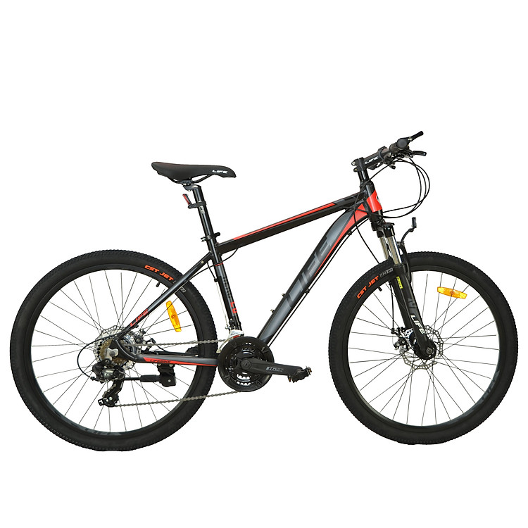 Xe Đạp Thể Thao MTB TAIWAN LIFE HERO 26, Khung Xe Hợp Kim Nhôm, Dây Cáp Đi Âm Khung, Groupset SHIMANO TOURNEY 21 Tốc Độ, Phuộc Có Khóa Hành Trình