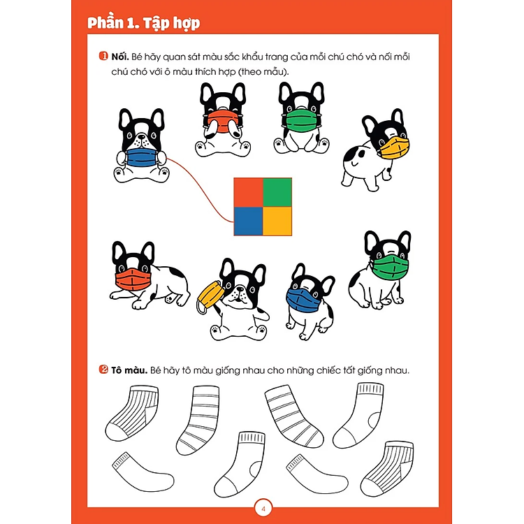 Học Toán Cùng Jenny - Sách Dành Cho Học Sinh Chuẩn Bị Vào Lớp 1 (Tập 1) - Ảnh 4