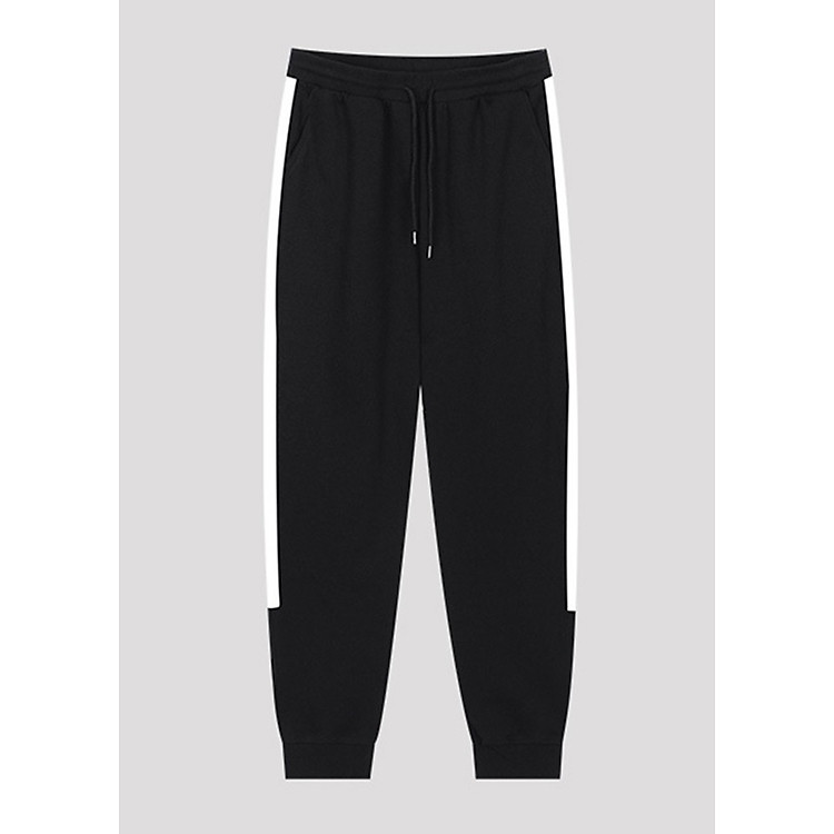 Quần jogger thun nam 1 sọc QJT02