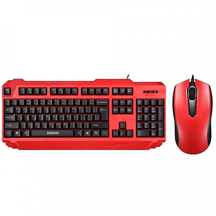 Bộ Bàn Phím Và Chuột Có Dây Ensoho S50 - Hàng chính hãng
