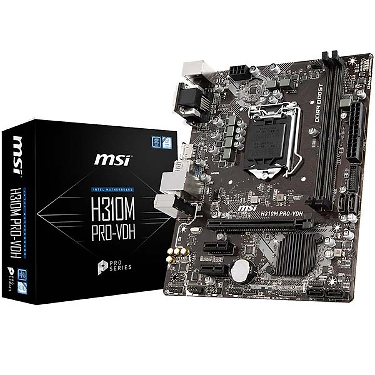 Bo mạch chủ MSI H310M Pro - VDH - Hàng Chính Hãng