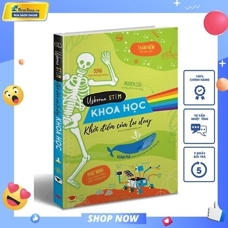 USBORNE STEM KHOA HỌC – KHỞI ĐIỂM CỦA TƯ DUY