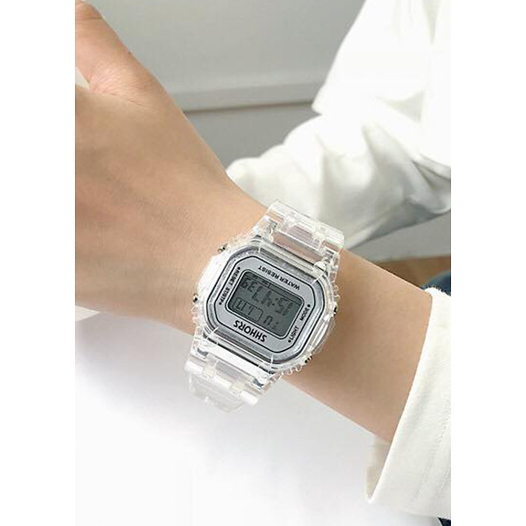 Đồng hồ điện tử nữ thể thao A689 nhiều màu