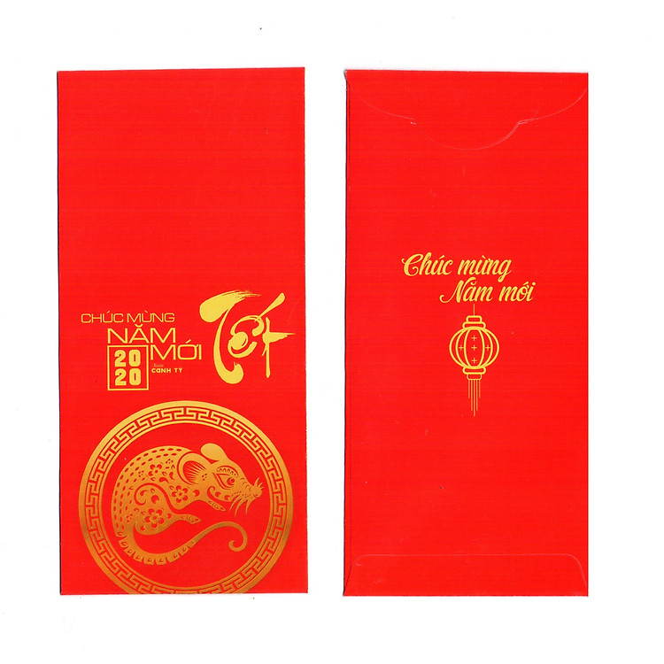 Xấp Bao Lì Xì Chúc Mừng Năm Mới