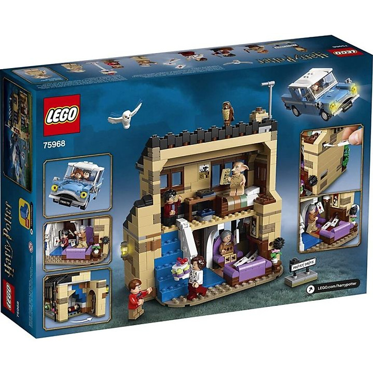 LEGO Harry Potter 75968 - Privet Drive Chính hãng Tiết kiệm - Hình ảnh 2