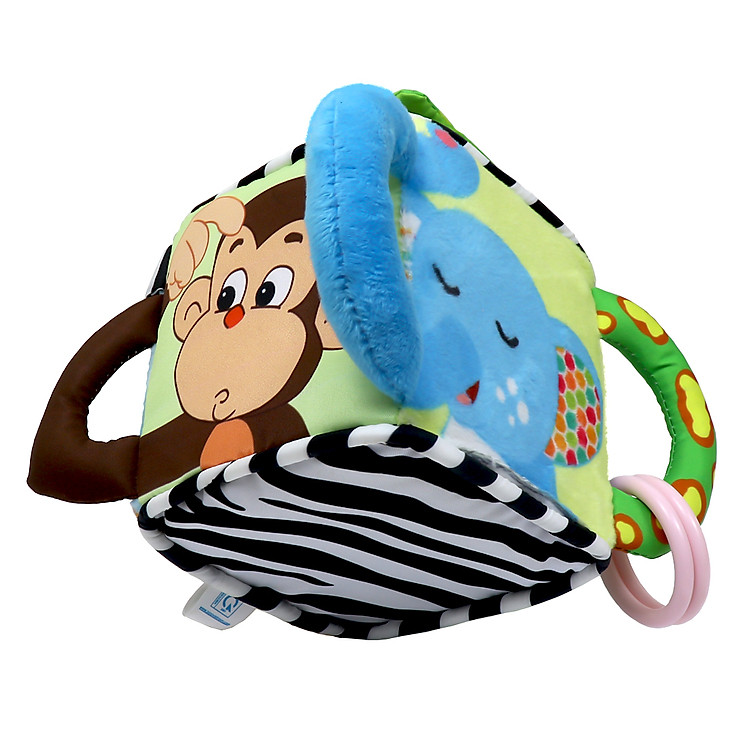 Đồ Chơi Montessori Xúc Xắc Khối Vải Chính hãng Giá tốt - Hình ảnh 3
