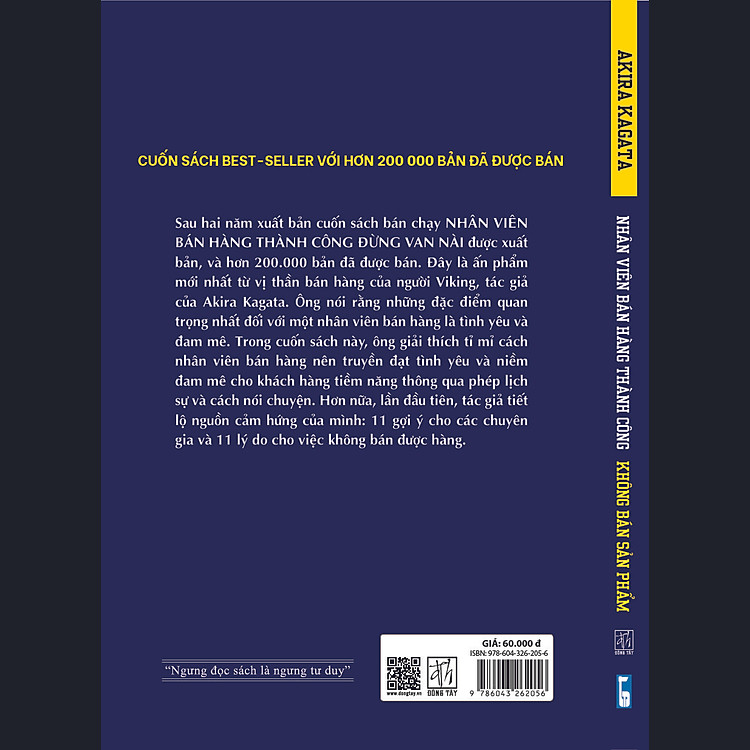 Nhân Viên Bán Hàng Thành Công - Akira Kagata - Ảnh 2