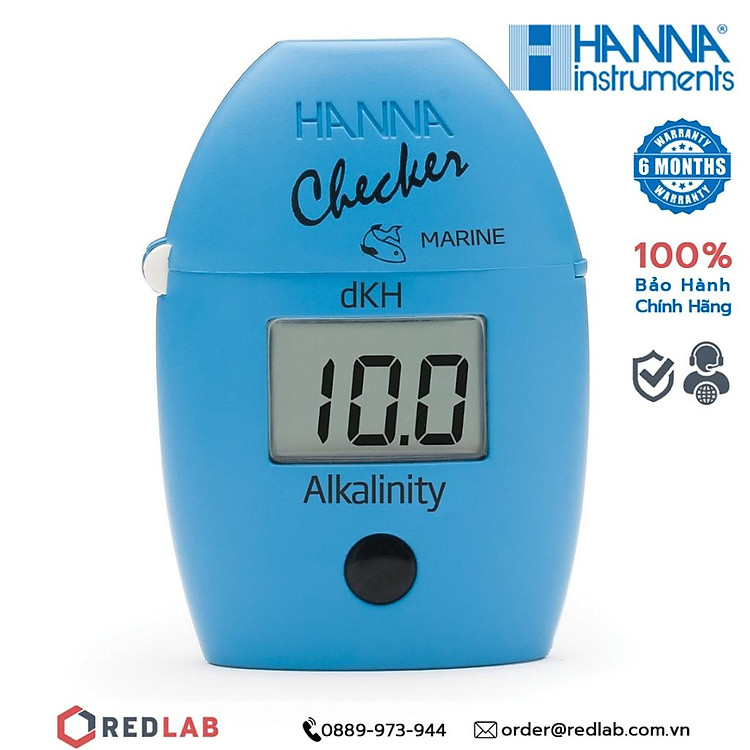 Máy đo độ kiềm, độ mặn của nước Hanna HI772