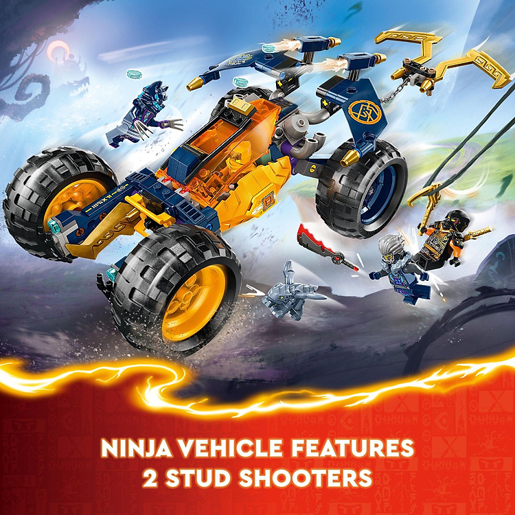 Mua LEGO NINJAGO 71811 Chiến xe Arin Chính hãng Giá rẻ - Hình ảnh 4