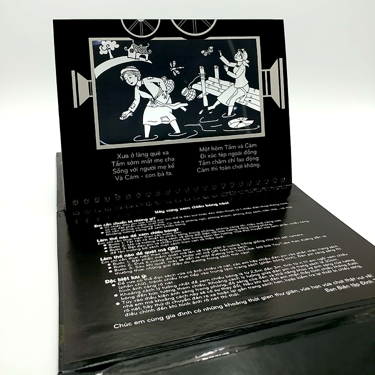 Sách Tương Tác - Sách Chiếu Bóng - Cinema Book - Rạp Chiếu Phim Trong Sách - Ảnh 3