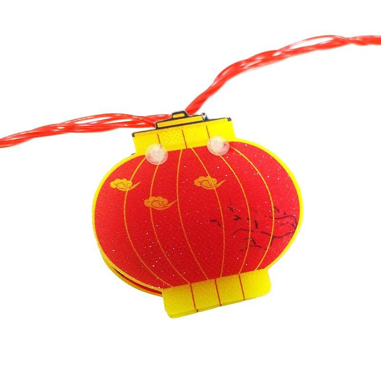 Dây Đèn Led Nháy Hình Lồng Đèn Trang Trí Tết (4.5 m) - Ảnh 5