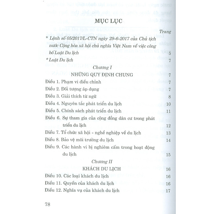 Luật Du Lịch (Hiện Hành) - Ảnh 4