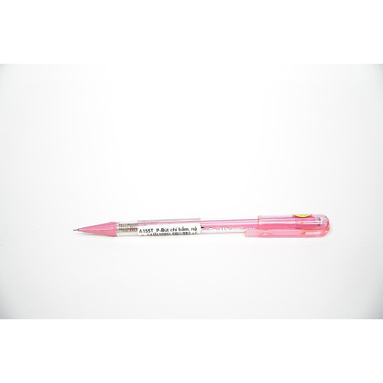 Bút Chì Bấm Nắp Đậy Pentel A155T-P 0.5 (Màu Hồng) - Ảnh 2