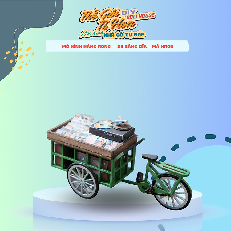 Mô Hình Tự Lắp Ráp Xe Bán Đĩa Chính hãng Ưu đãi