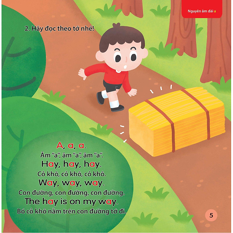 Cùng Con Học Ngữ Âm Tiếng Anh Qua 3 Cấp Độ - Nguyên Âm Dài - Ảnh 3