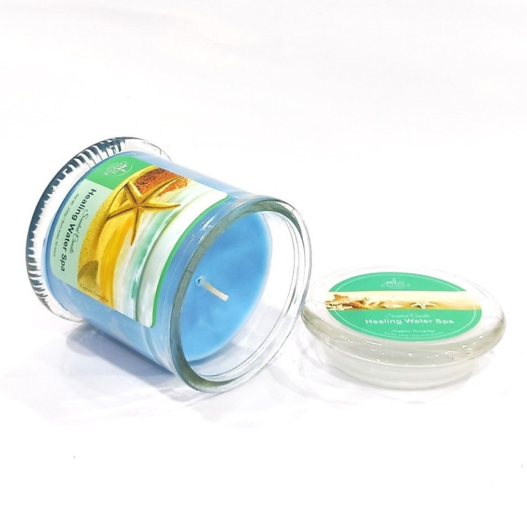 Hũ Nến Thơm Miss Candle FTRAMART NQM3414 - Hương gió biển 230g (9 x 9 x 11.2 cm)