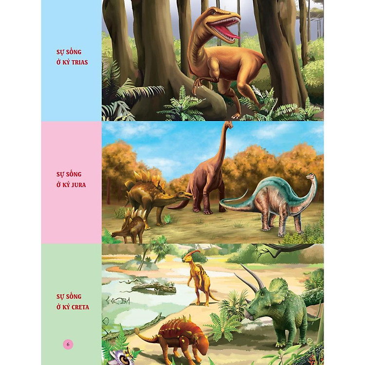 Bách Khoa Toàn Thư Tìm Hiểu Về Trái Đất - Vương Quốc Khủng Long - Ảnh 4