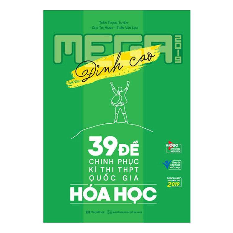 Sách Mega Luyện Đề THPTQG 2019 Hóa Học – Tích Hợp Video Bài Giảng 8+