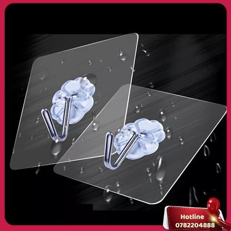 20 Móc Dán Tường Treo Đồ - Miễn Phí Vận Chuyển