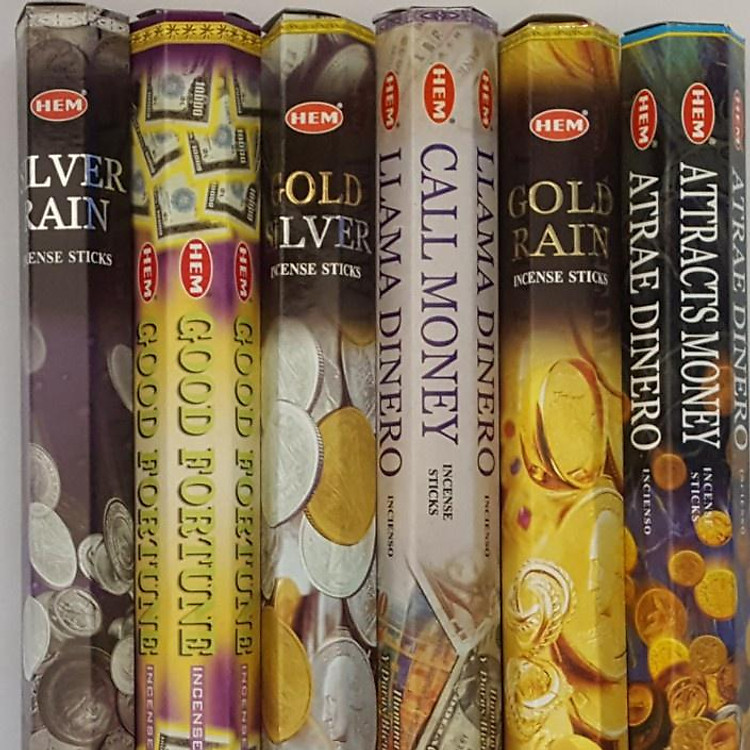 20 LOẠI - Hương nhang HEM - STAYA - GR... cầu tài lộc, công danh và thuận lợi trong công việc (Hộp 20 thanh/que)