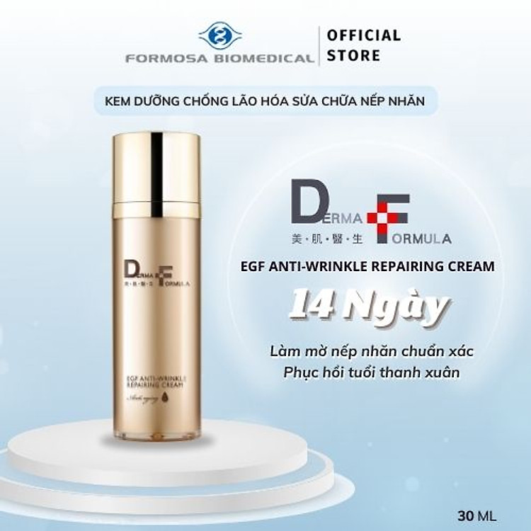 Kem Dưỡng Chống Lão Hóa Sửa Chữa Nếp Nhăn Derma Formula EGF Anti-Wrinkle Repairing Cream 30ml