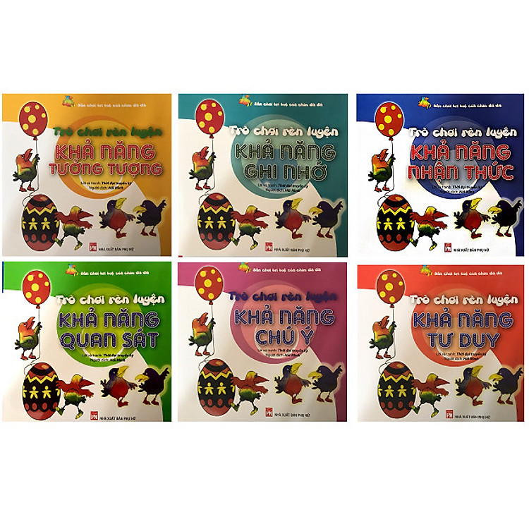 Trò Chơi Rèn Luyện Khả Năng (Bộ 6 Cuốn)