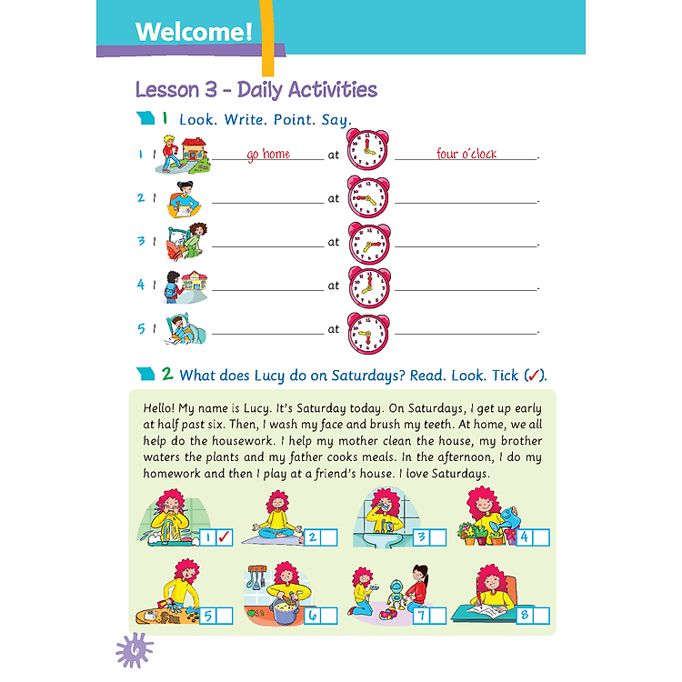 Tiếng Anh 5 Extra and Friends - Activity Book - Ảnh 5