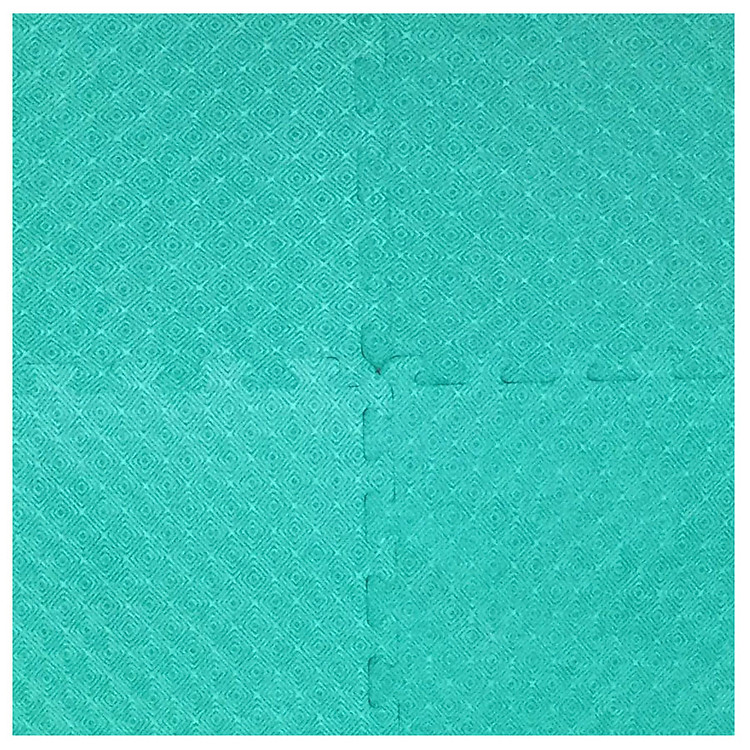 Bộ 4 tấm thảm xốp ECOBABY xanh ngọc Chính hãng Ưu đãi - Hình ảnh 3