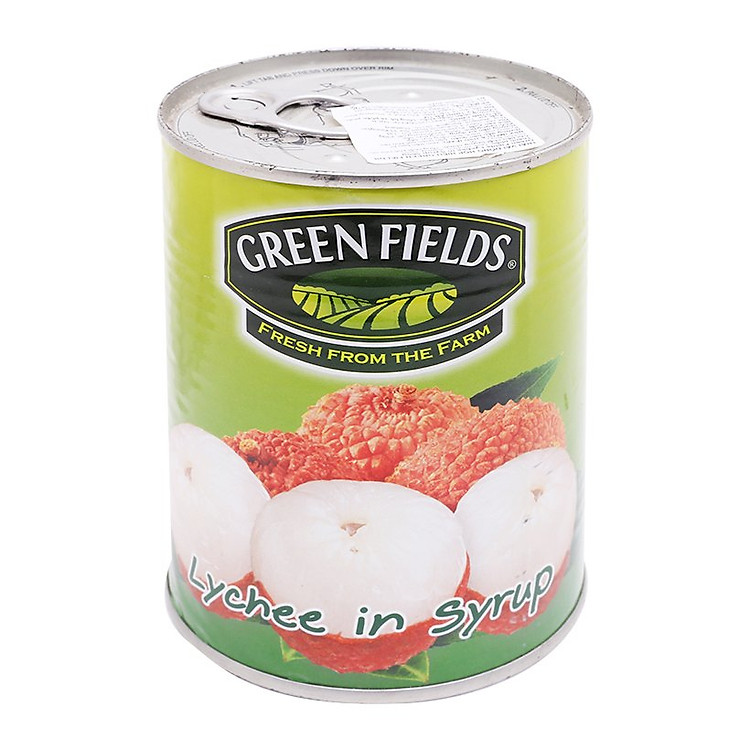 Trái Vải Đóng Hộp Green Fields 565gram