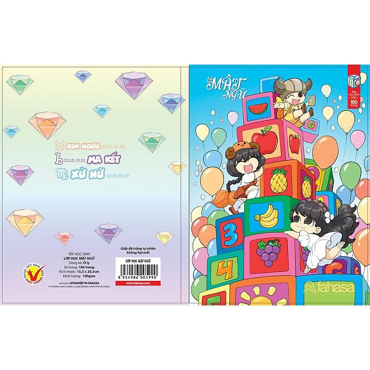 Tập Lớp Học Mật Ngữ (100 trang) - Ảnh 2