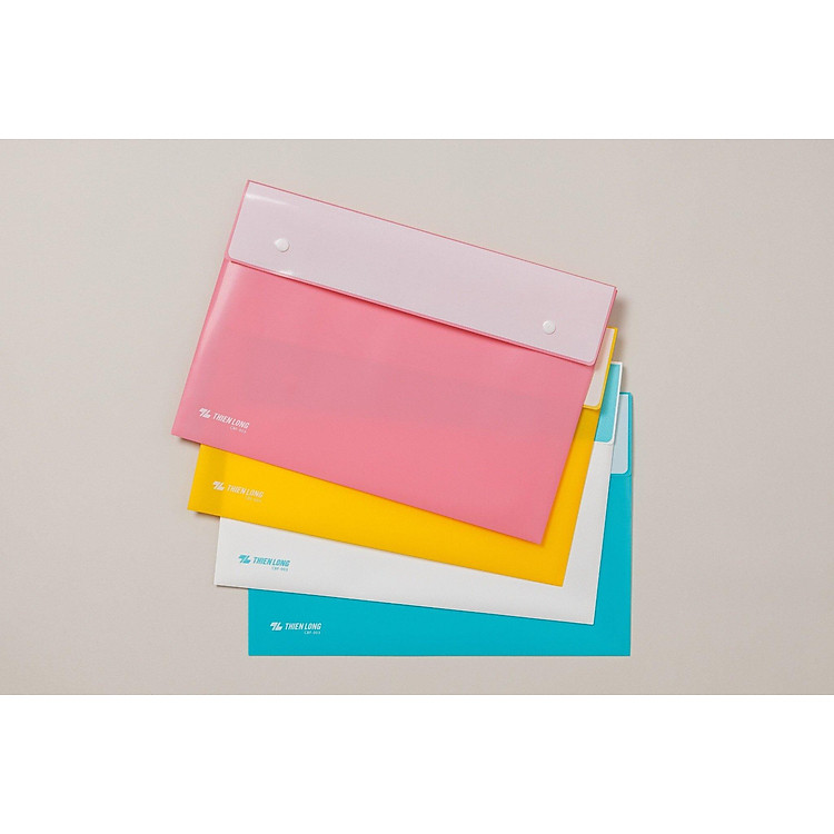 Bìa Nút Màu Pastel F4 Thiên Long CBF-003 (125 tờ A4) - Ảnh 3