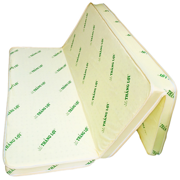 Nệm Cao Su Gấp 3 Thắng Lợi 1m6x2mx10cm