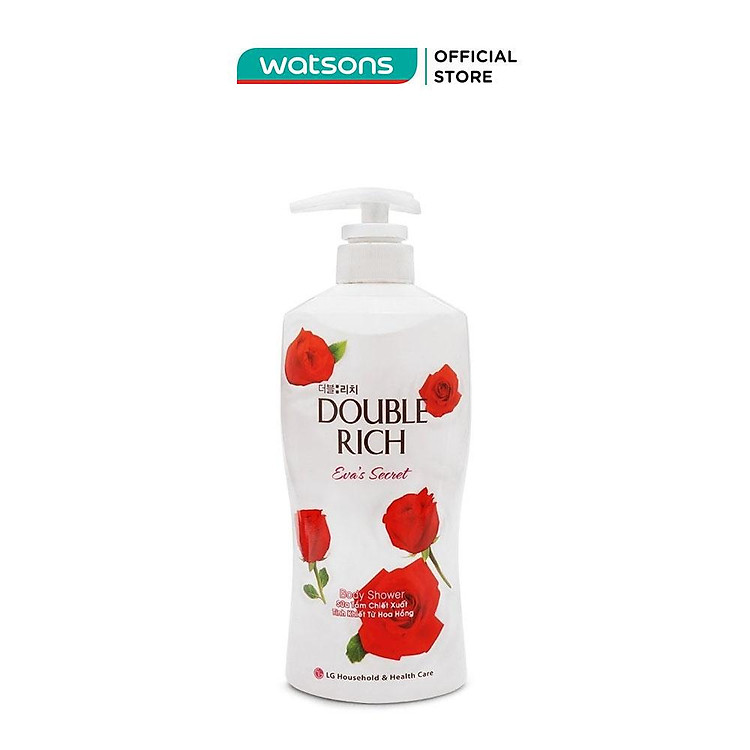 Sữa Tắm Double Rich Hoa Hồng 550g