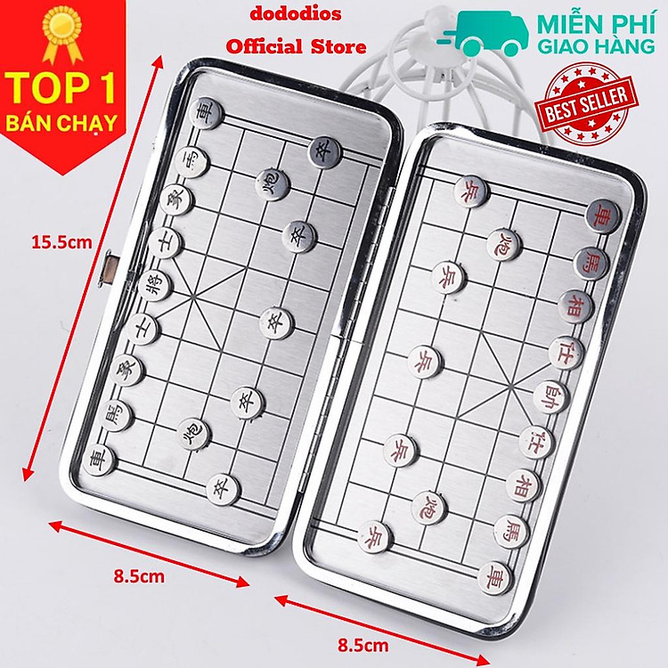 Mua Bộ cờ tướng mini gập gọn 15x16Cm Chính hãng Giá rẻ - Hình ảnh 4