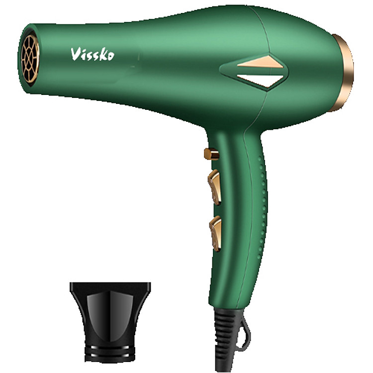 Máy Sấy Tóc Vissko Ion Âm 3 Chế Độ Gió (2500W) - Hàng Chính Hãng