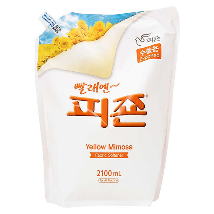 Nước Xả Mềm Vải Pigeon Hương Hoa Mimosa (Túi 2.1L)