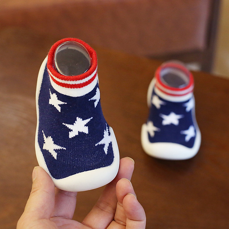 Giày bún tập đi đế cao su chống trượt cổ cao