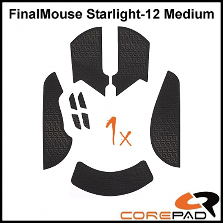 Bộ grip tape Corepad Soft Grips FinalMouse Starlight-12 Medium - Hàng Chính Hãng