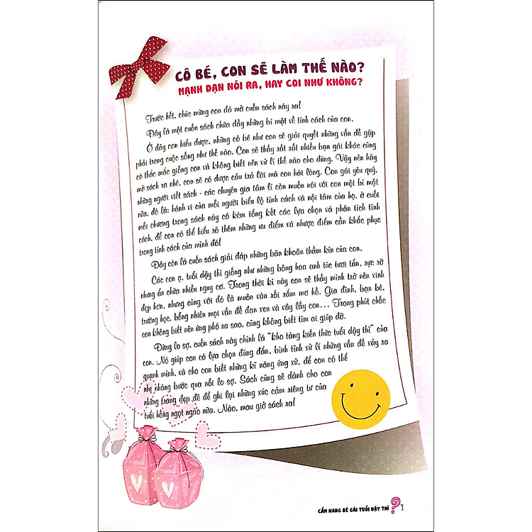 Cẩm Nang Bé Gái Tuổi Dậy Thì - Quyển 2: Tất Tần Tật Khúc Mắc Đều Có Lời Giải (Tái Bản 2019) - Ảnh 2