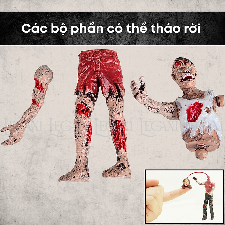 Mua Mô hình zombie Walking Dead Legaxi Chính hãng Giá tốt - Hình ảnh 3