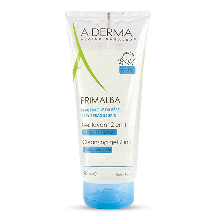 Gel Làm Sạch Tóc Và Toàn Thân A-Derma Chính hãng Giá rẻ - Hình ảnh 2