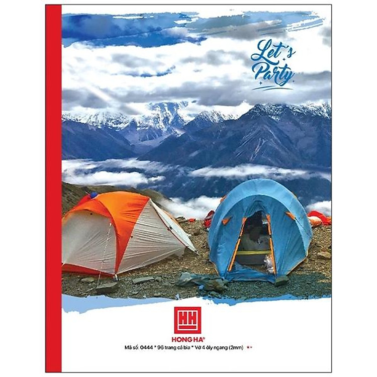 Vở 4 Ô Ly Ngang 96 Trang 58gsm Hồng Hà